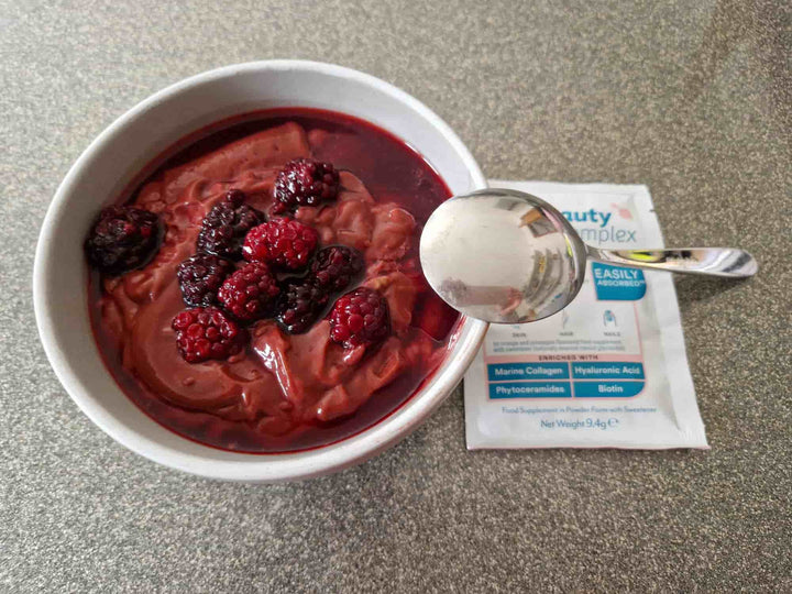 Energising Purple Yogurt Bowl Recipe with Revive Active’s Beauty Complex 