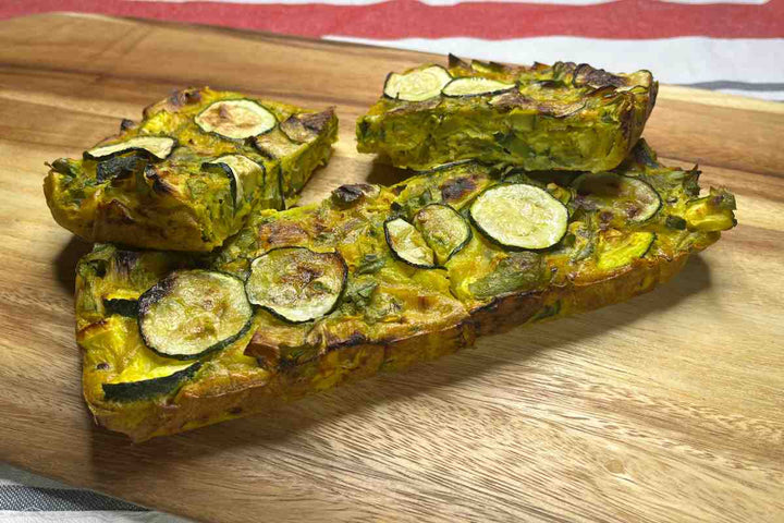 Courgette and Leek Frittata Recipe from Wendy Hill