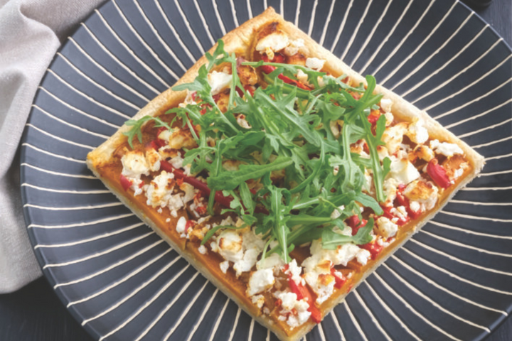 World Vegetarian Day Leek, Potato &amp; Blue Cheese Tart Recipe