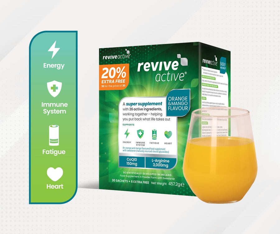 Revive Active - Orange & Mango Flavour 20% Extra Free