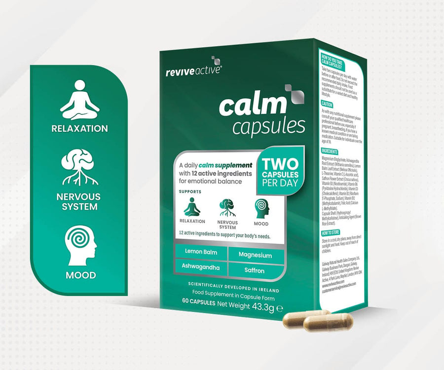 Revive Active Ireland 1 BOX (60 CAPSULES) Calm Capsules