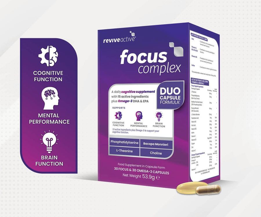 Revive Active Ireland 1 BOX (60 CAPSULES) Focus Complex