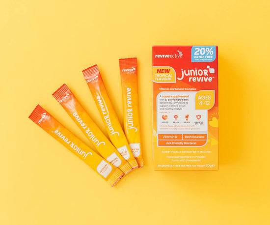 Revive Active Ireland Vitamins & Supplements Junior Revive Tropical Flavour 20% Extra Free