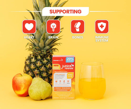 Revive Active Ireland Vitamins & Supplements Junior Revive Tropical Flavour 20% Extra Free
