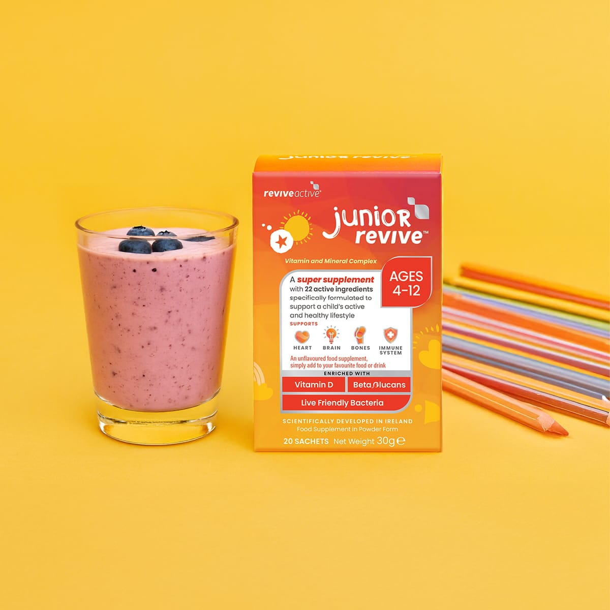 Revive Active Vitamins & Supplements Junior Revive Unflavoured