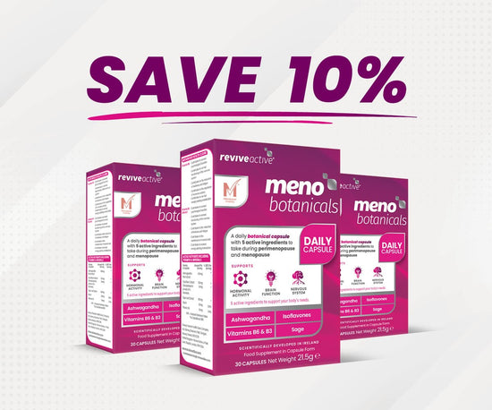 Revive Active Ireland 3 BOXES (90 CAPSULES) Meno Botanicals