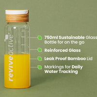 Revive Active Ireland Shaker Premium Glass Bottle