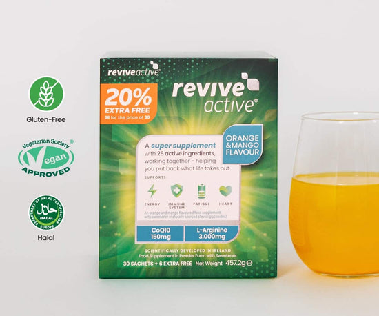 Revive Active Ireland Vitamins & Supplements Revive Active - Orange & Mango Flavour 20% Extra Free