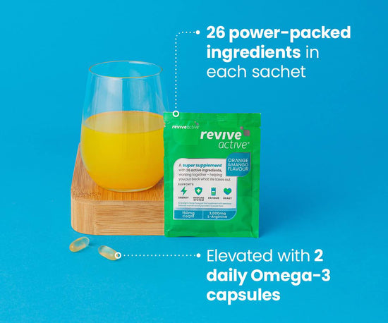 Revive Active Ireland Revive Active - Orange & Mango Flavour + FREE 15 day Trial of Omega Active