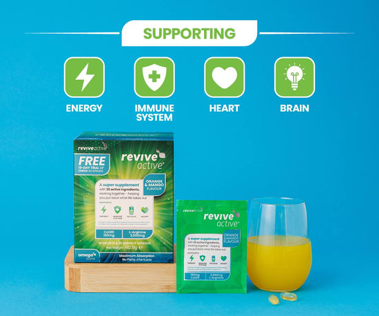 Revive Active Ireland Revive Active - Orange & Mango Flavour + FREE 15 day Trial of Omega Active