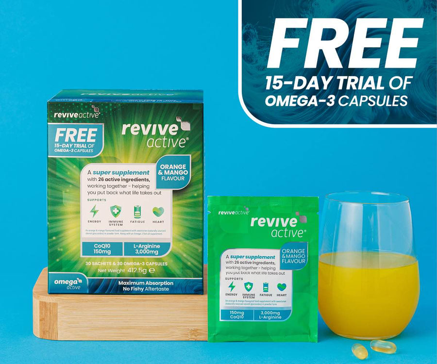 Revive Active Ireland Revive Active - Orange & Mango Flavour + FREE 15 day Trial of Omega Active