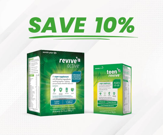 Revive Active Vitamins & Supplements Revive Active + Teen Revive: Save 10%