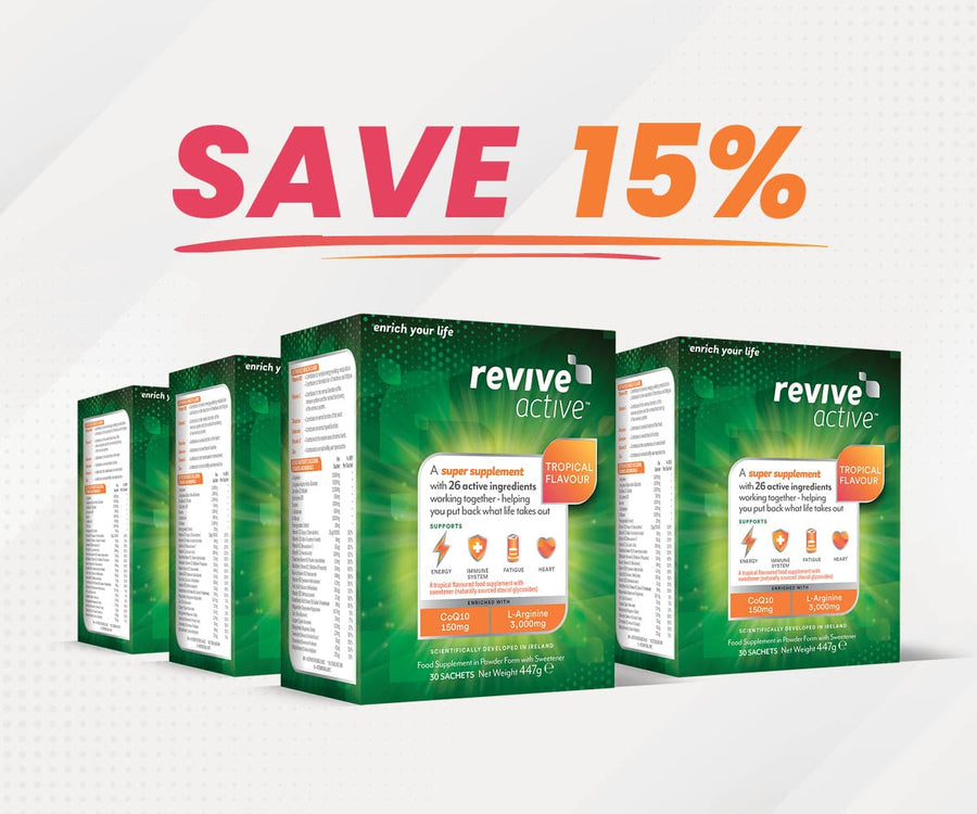 Revive Active Ireland 6 BOXES (180 SACHETS) Revive Active – Tropical Flavour