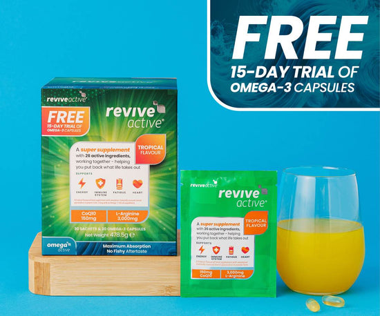 Revive Active Ireland Revive Active - Tropical Flavour + FREE 15 day Trial of Omega Active