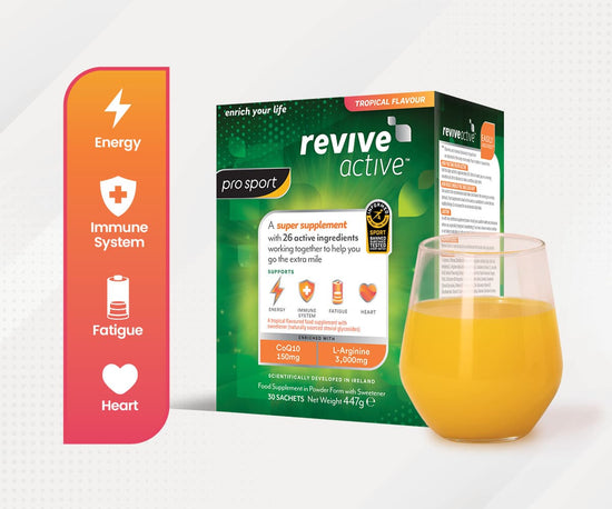 Revive Active Ireland 1 BOX (30 SACHETS) Revive Active Tropical Flavour Pro Sport Edition