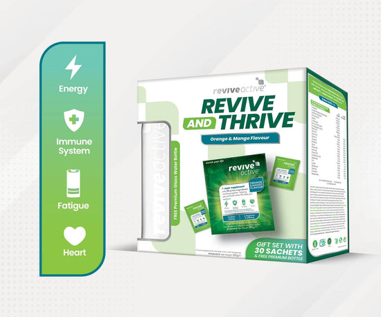 Revive Active Ireland Revive & Thrive Orange and Mango Flavour