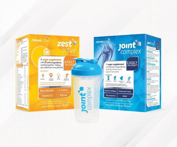 Revive Active Vitamins & Supplements Runner Bundle: Zest Active + Joint Complex + Free Shaker