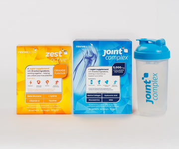 Revive Active Ireland Vitamins & Supplements Runner Bundle: Zest Active + Joint Complex + Free Shaker