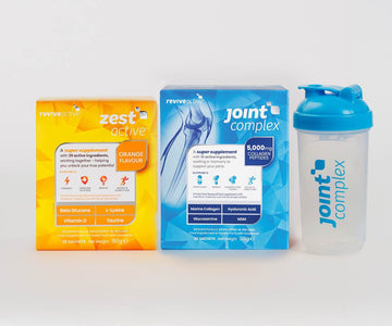 Revive Active Ireland Vitamins & Supplements Runner Bundle: Zest Active + Joint Complex + Free Shaker