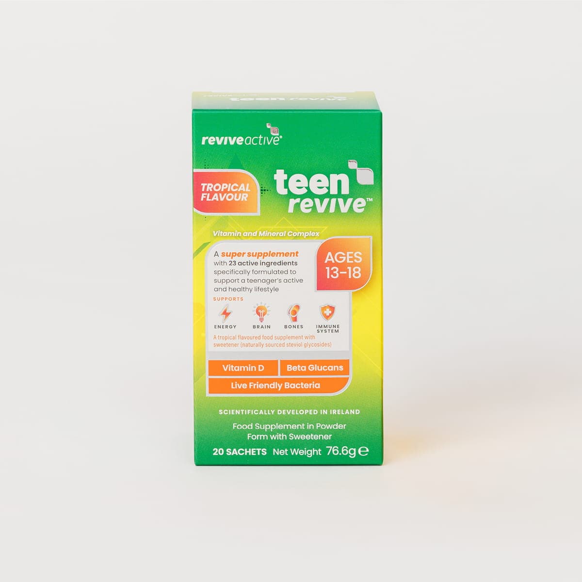 Revive Active Vitamins & Supplements Teen Revive Tropical Flavour