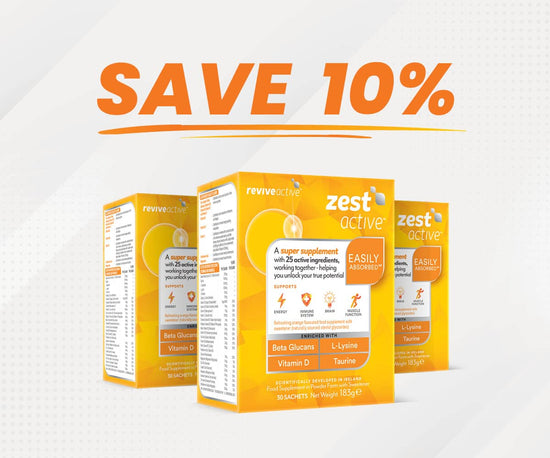 Revive Active Vitamins & Supplements 3 BOXES (90 SACHETS) Zest Active