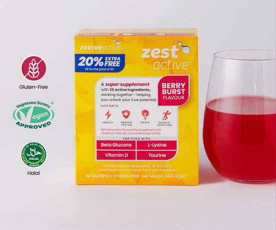 Revive Active Ireland Zest Active Berry Burst 20% Extra Free