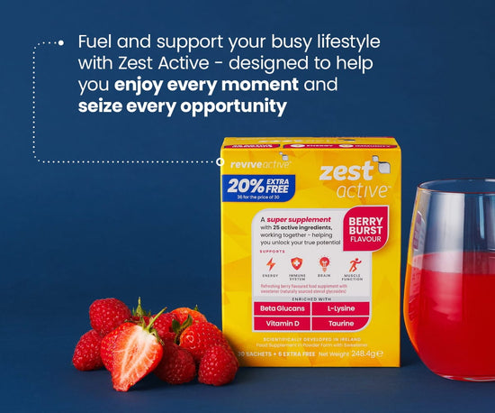 Revive Active Ireland Zest Active Berry Burst 20% Extra Free