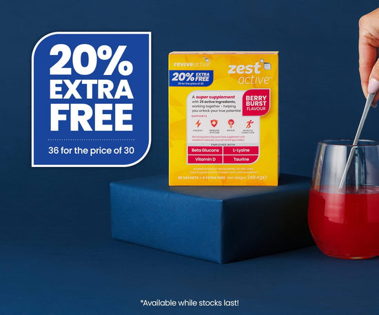 Revive Active Ireland Zest Active Berry Burst 20% Extra Free