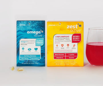 Revive Active Ireland Zest Active Berry Burst + Omega Active