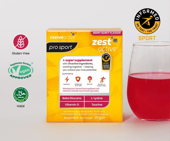 Revive Active Ireland Zest Active Berry Burst Pro Sport Edition