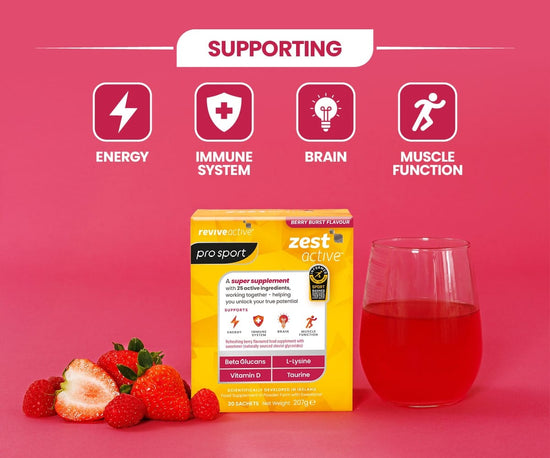 Revive Active Ireland Zest Active Berry Burst Pro Sport Edition