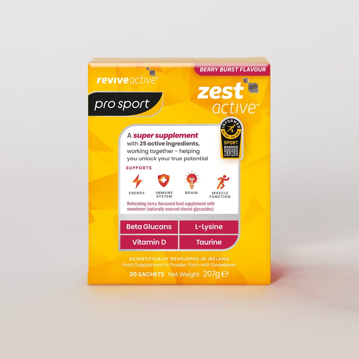 Revive Active UK Zest Active Berry Burst Pro Sport Edition