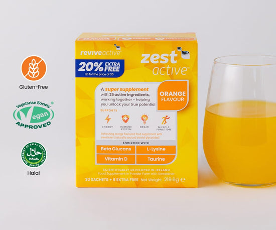 Revive Active Ireland Vitamins & Supplements Zest Active Orange 20% Extra Free