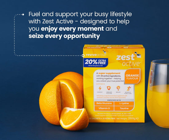 Revive Active Ireland Vitamins & Supplements Zest Active Orange 20% Extra Free