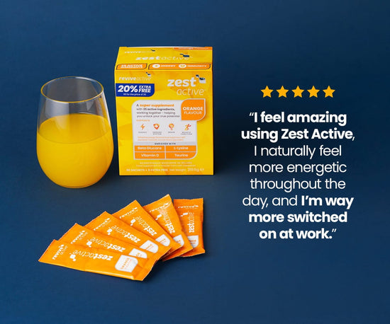 Revive Active Ireland Vitamins & Supplements Zest Active Orange 20% Extra Free