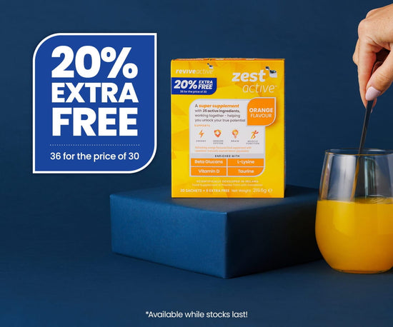 Revive Active Ireland Vitamins & Supplements Zest Active Orange 20% Extra Free